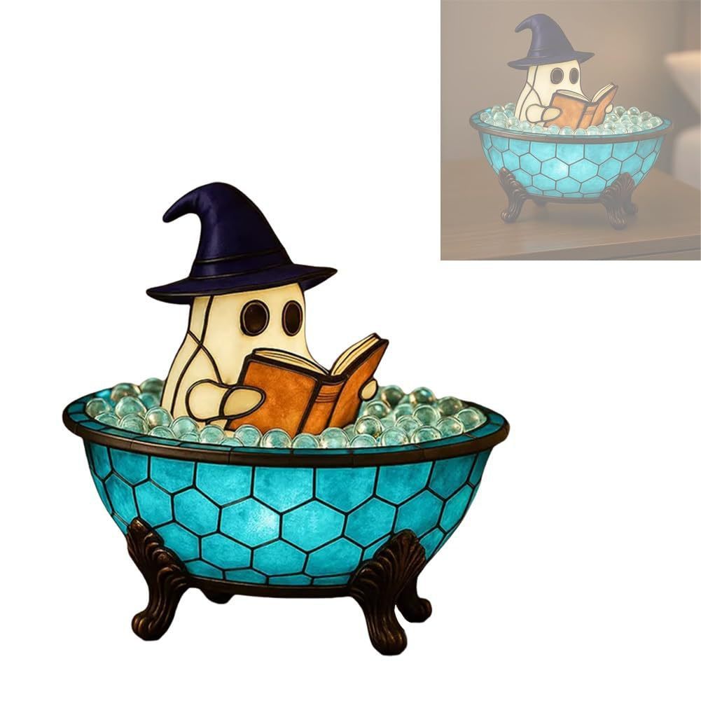 Ghost Bubble Bath Lamp Halloween Decoration