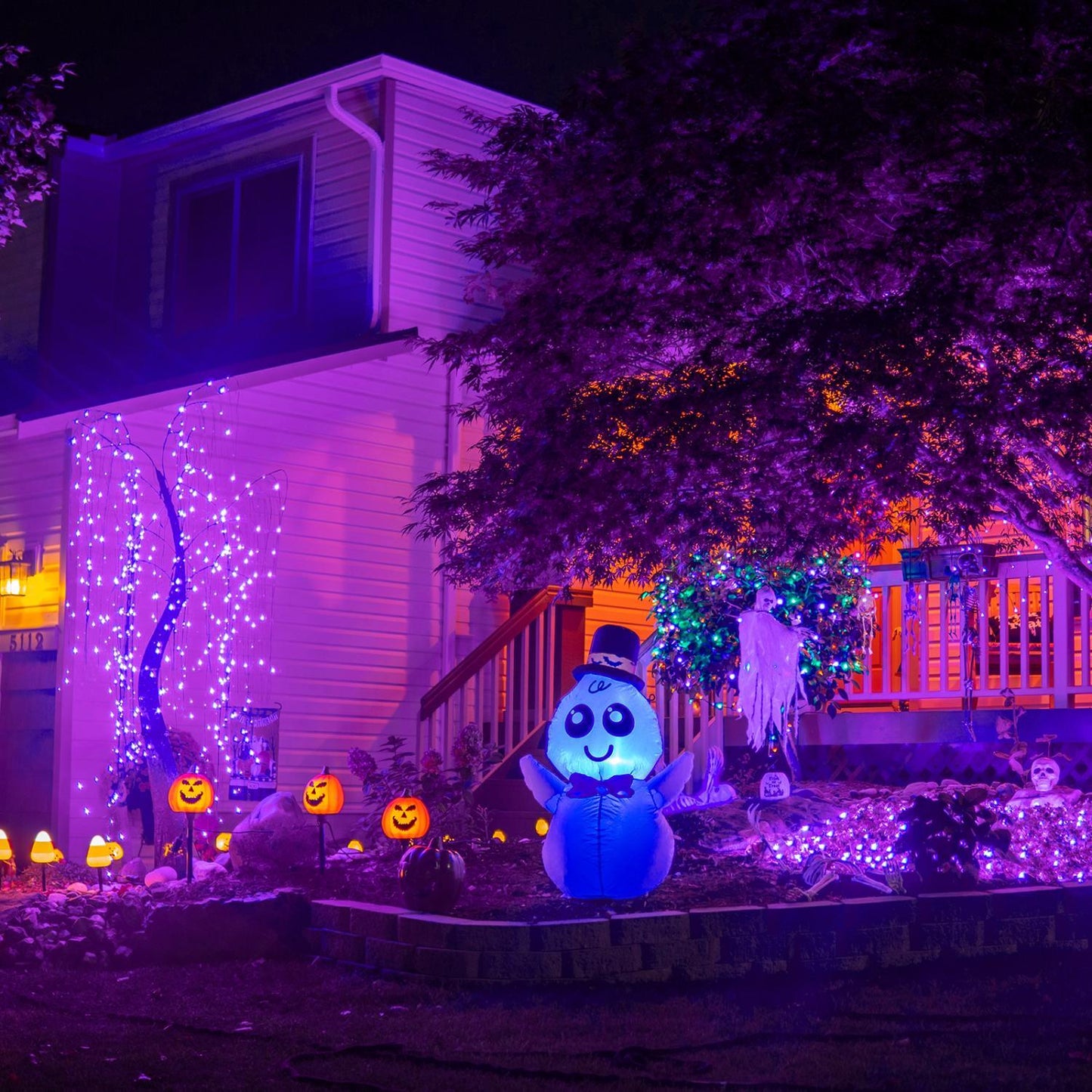 200pcs 66ft Halloween Fairy String Lights.