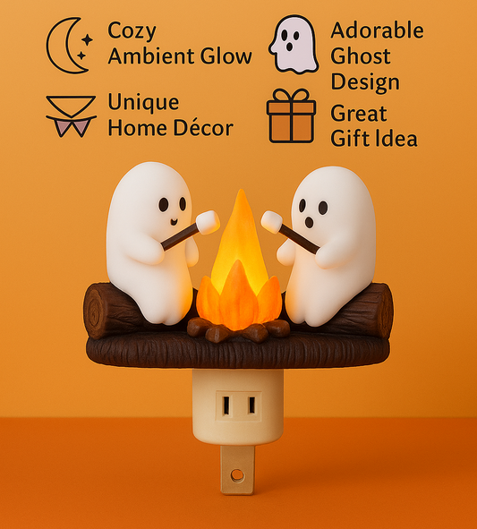 New Ghost Bonfire Flashing Night Light .