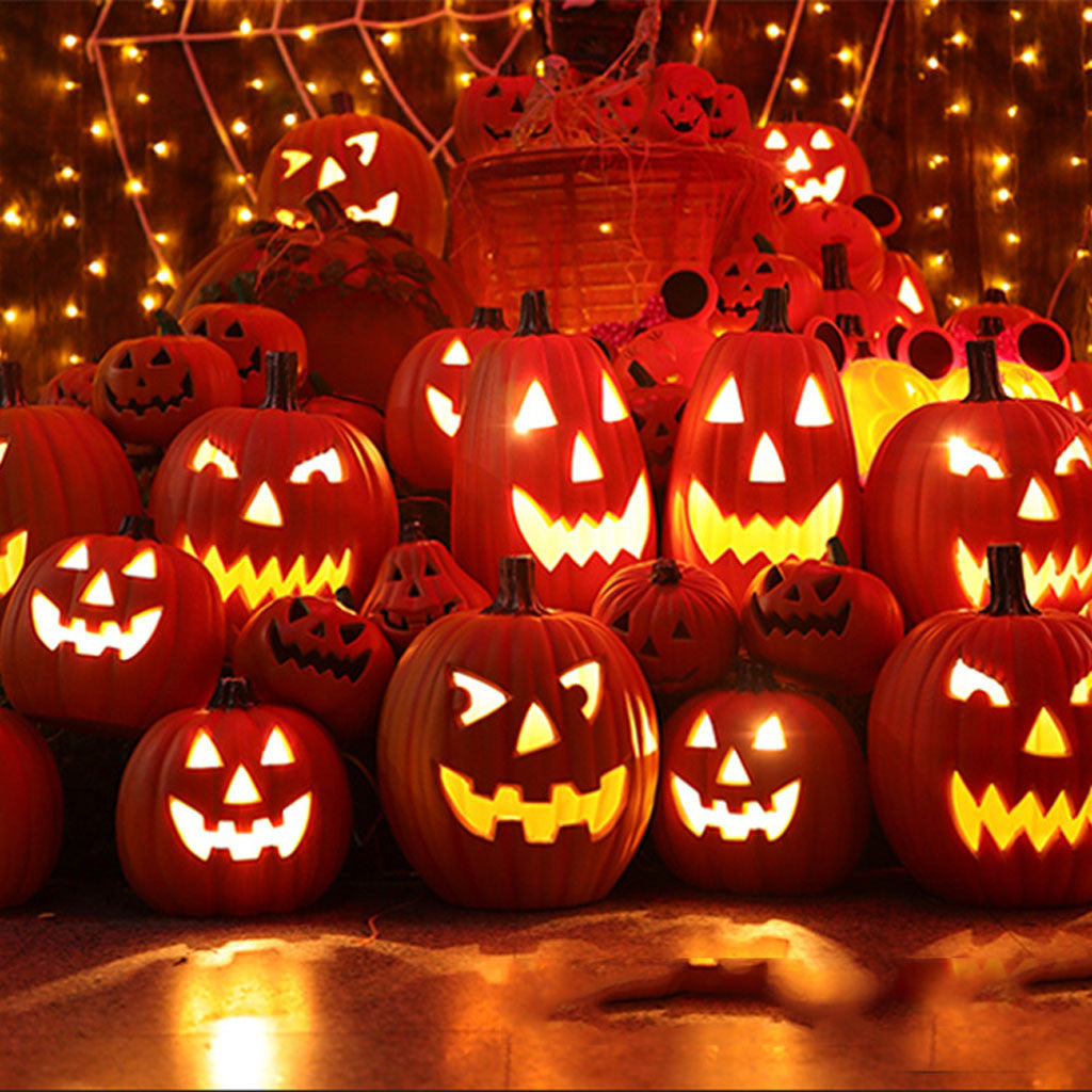 Halloween Pumpkin Lantern Scene Decoration Props