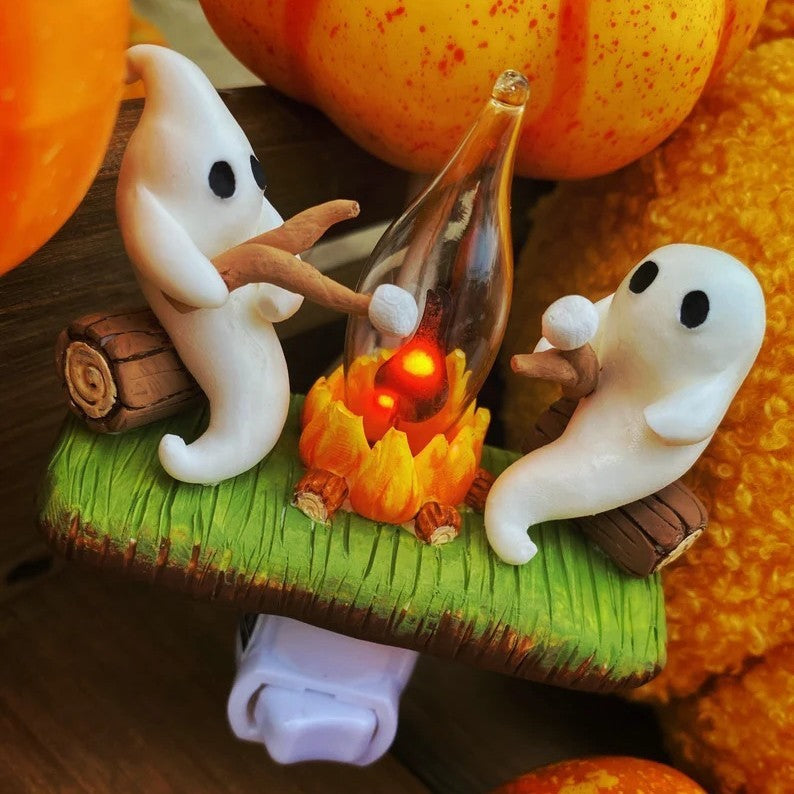New Ghost Bonfire Flashing Night Light .