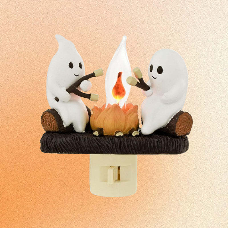 New Ghost Bonfire Flashing Night Light .