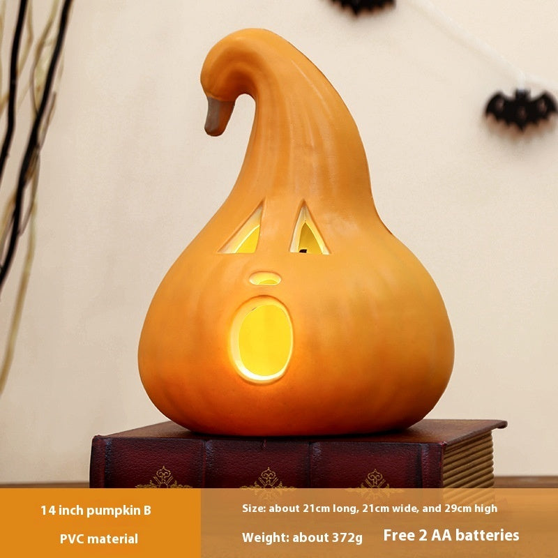 Halloween Pumpkin Lantern Decoration Office Desktop Ornament