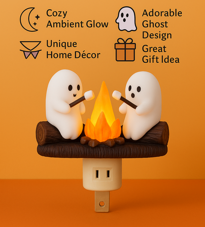 New Ghost Bonfire Flashing Night Light .