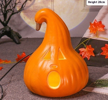 Halloween Pumpkin Lantern Decoration Office Desktop Ornament